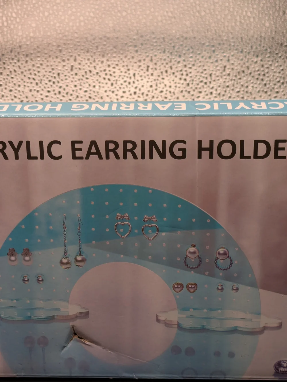 Acrylic Earring Holder Display - New